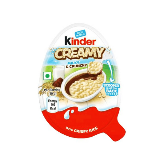 Kinder Creamy Milky & Crunchy 19g (Indien)