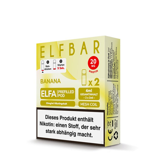 ELFA - Prefilled Pods (2 Stück) - Banana - 20mg/ml